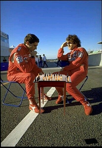 chess mclaren pilots