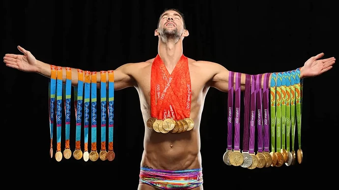 phelps-medals