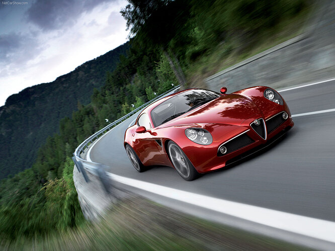 Alfa Romeo 8c Competizione 2007