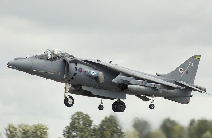 BAe_Harrier_GR9_ZG502_landing_arp