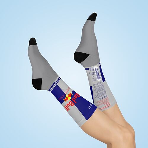 unisex-crew-socks-ft.-red-bull-label